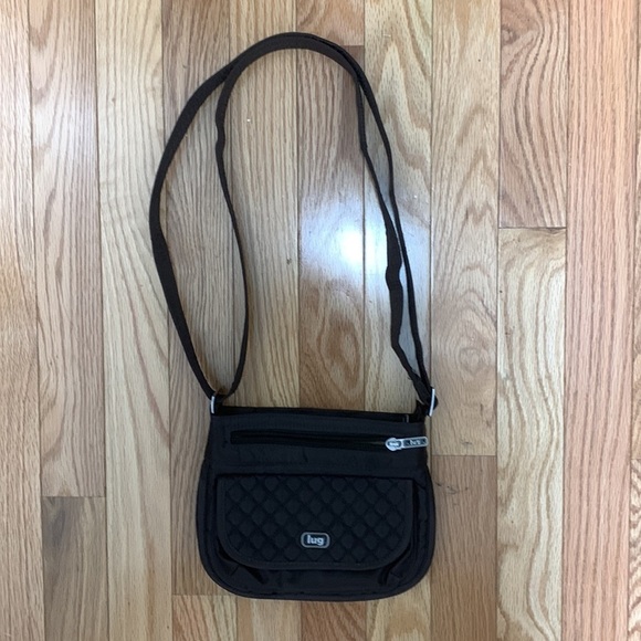 Lightweight Quilted Brown Lug Crossbody - Picture 3 of 8